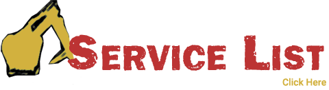 Excavating and Materials Service List in Wisconsin